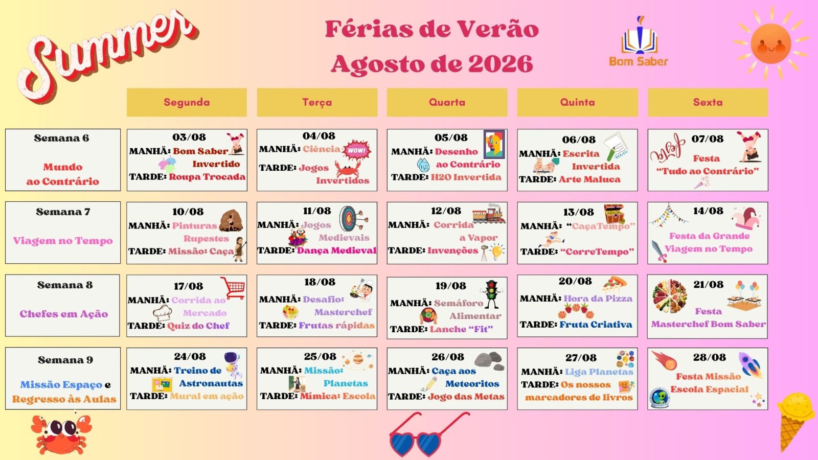 ferias agosto 2026